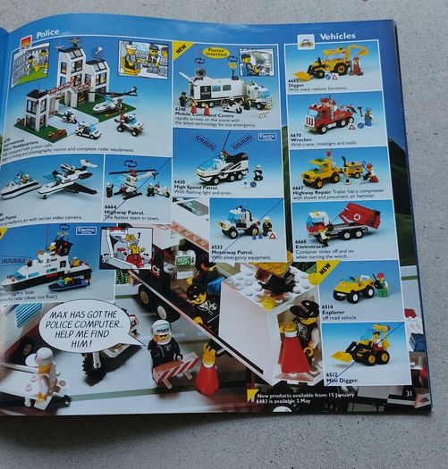 Lego 1994 Christmas UK/ IRL Vintage Catalog