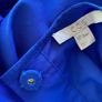 COS royal blue shirt blouse Image 5