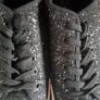 Black Sparkle Casual Trainers   Size 6 Image 4