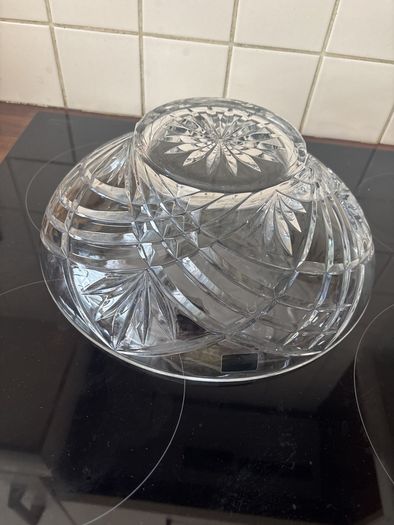 Killarney Crystal bowl plate