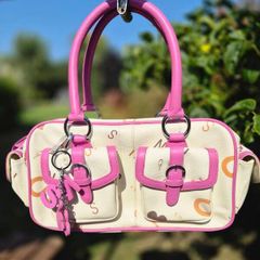 Newbridge Silver Leather Bag with Matching Keychain