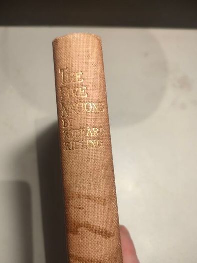 4x Early Rudyard Kipling Hardback Novels