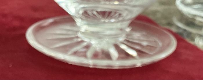 crystal dessert bowls