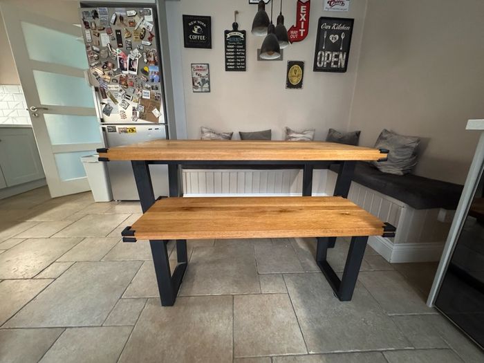 CALIA Oak Small Rectangle Dining Table