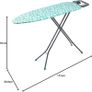 NEW SALE | Folding Ironing Board - Collapsible Ironing Table, 7 Variable Heights, Lightweight and Compact, Suitable for Left & Right-Handed Use, Adjustable Iron Rest Image 6