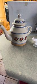 Nicholas Mosse Pottery Old Rose Large Tea Pot Ireland