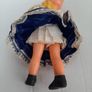 Small vintage rubber doll in costume Image 2