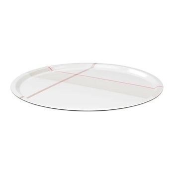 large tray with food cover