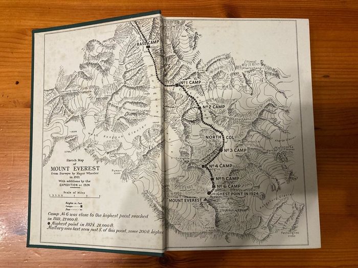 Mountaineering book:'After Everest' published 1936