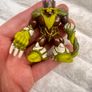 Gormiti Forest People Barbatus The Lord Of The Forests and Sporius the Terrible 2nd Series approx. 6 and 4 cm.  Please see photos Image 3