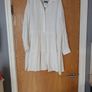 Primark  White Long Sleeved  Dress. S 10. More suited A Size 12-14.  B.N.W.T. Image 2