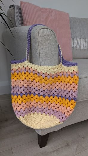 Handmade crochet bag