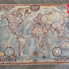 World map Jigsaw 1500