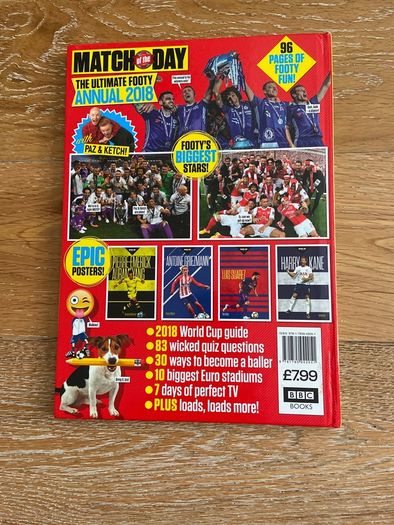 Match of the Day, The Ultimate Footy Annual 2018
