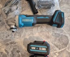 Battery angle grinder