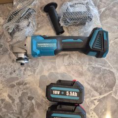 Battery angle grinder