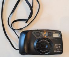 Pentax Espio 738 35mm Film Camera  Tested Working