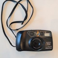 Pentax Espio 738 35mm Film Camera  Tested Working