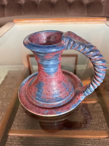 Vintage Chamberstick by Michael Kennedy Ceramics of Ireland