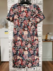 Monsoon floral print dress UK 12
