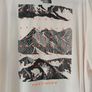 The North Face White Graphic T-Shirt XXL Never Stop Exploring Image 3