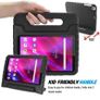 For Lenovo Tab M8 4th Gen TB-300FU TB-300XU Kids Case Shockproof Cover With Stand - Black Image 2