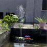 Mini Solar Powered Floating Water Fountain Outdoor Garden Yard Pool Bird Pond Decor Image 3