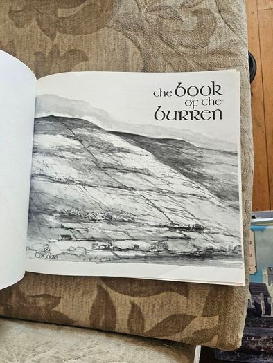 The Book Of The Burren. Edited By J.w.o'connell. First Edition Large Volume Paperback In Good Condition.  See Photos For Same.