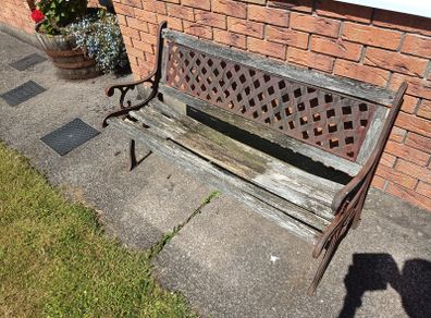 Garden bench for free