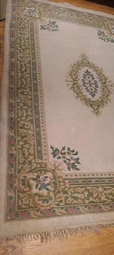 Antique Indian Large Wool Rug