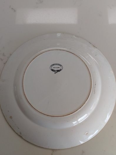 18th century antique plate