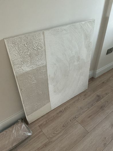 Textured canvas, middle of nowhere original, hand painted
