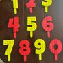 Birthday cake numbers set ( like Lego ) Image 3