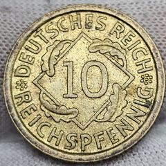 Germany 1929 A 10 Reichspfennig