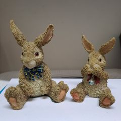 The Leonardo Collection Rabbit Figurines