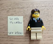 lego sc052 mclaren driver, set 75880