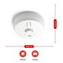 Heat Alarm Heat Detector Mains Battery Back Up Image 2