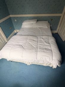 double bed (base and mattress)