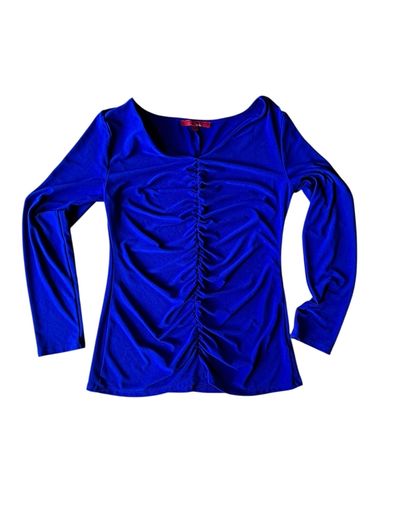 Narciso Rodriguez ruched crepe top
