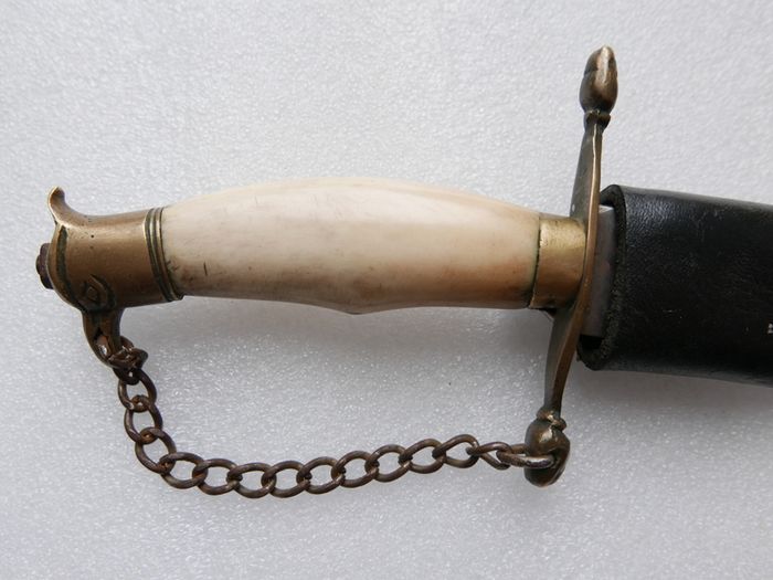 Vintage European Victory Pure Steel Knife Dagger Sword Antique
