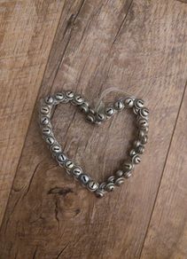 Decorative  Heart on a ribbon