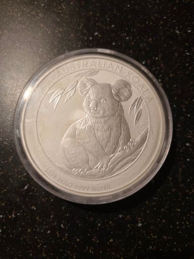 1kg Australian silver coin