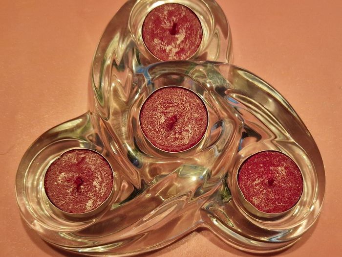 3 Table Centre Piece Tea Light Holders