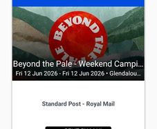 beyond the pale weekend camping