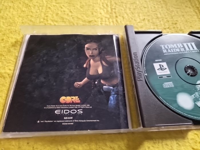 Tomb Raider III 3 PlayStation1 Ps1 PlayStation2 Ps2 games Original