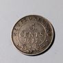 Canada silver 5 cent 1917. Image 3