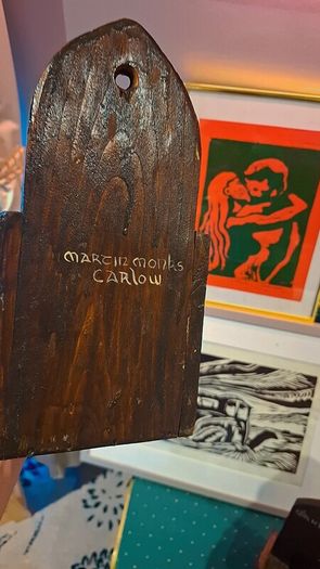 Rare vintage original Martin Monks artwork