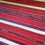 Egyptian kilim rug large red and white handmade Image 4