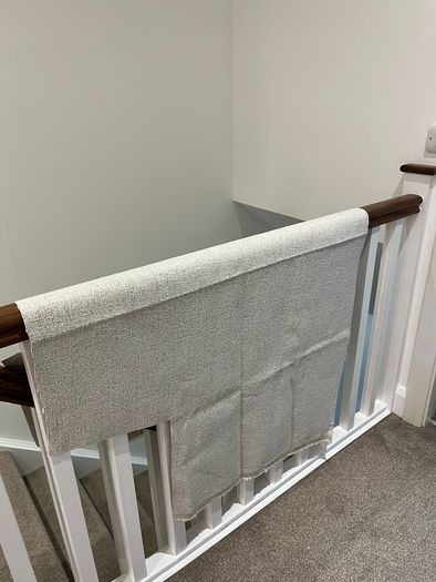 Off-white upholstery fabric