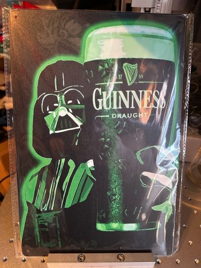guinness metal wall signs